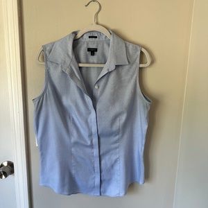 Talbots Sleeveless Button Down
